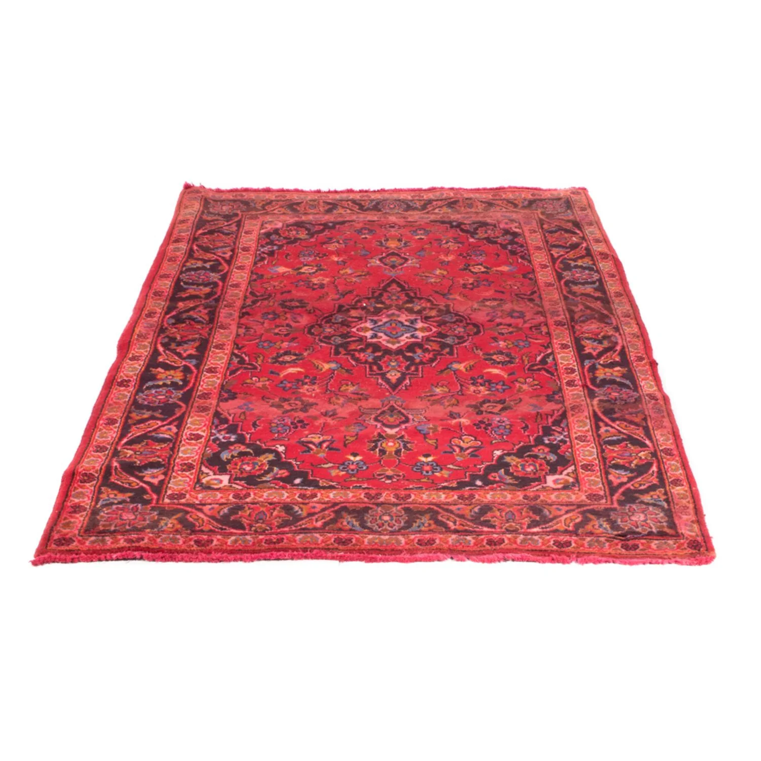 Perserteppich - Keshan - 155 x 100 cm - rot - Image 5