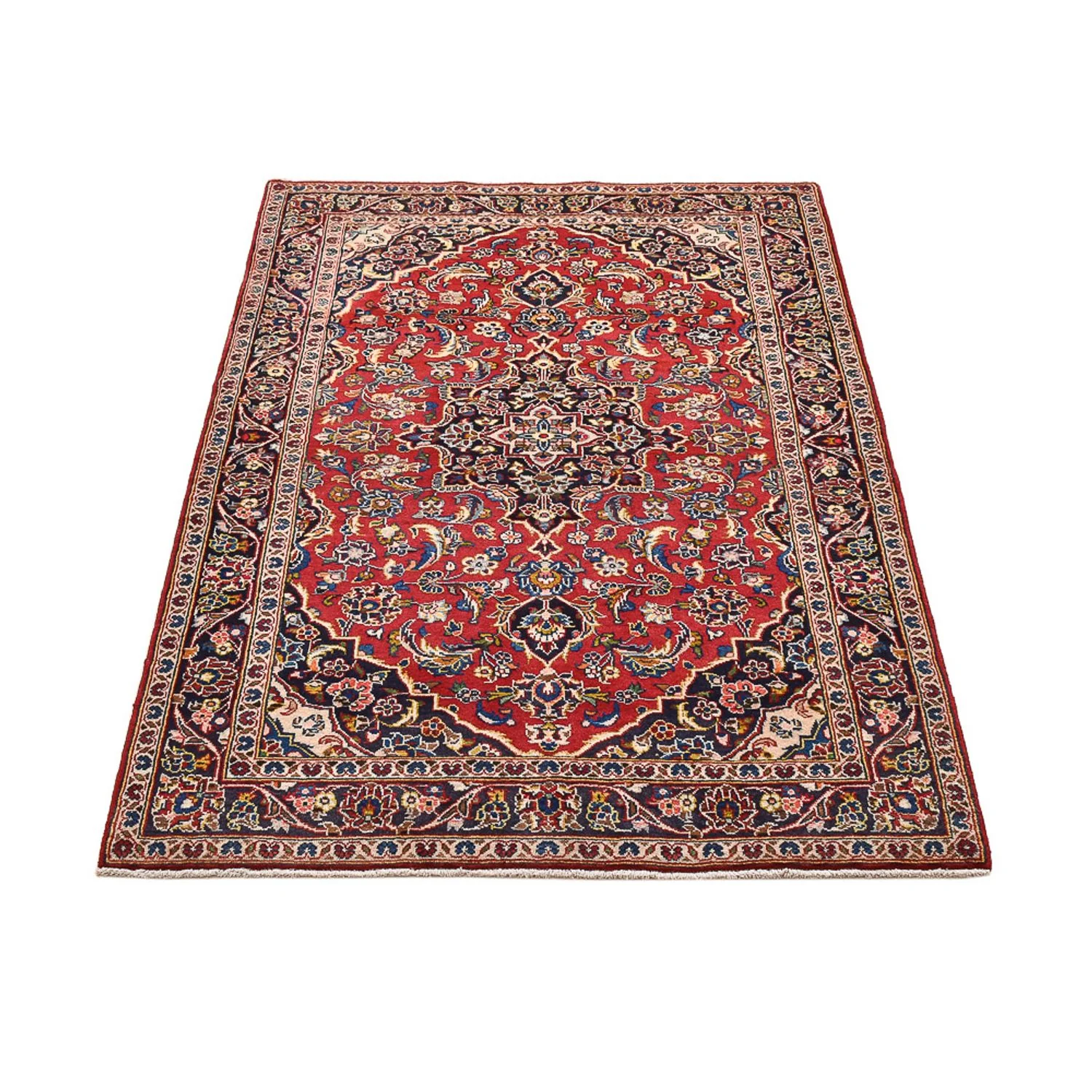 Perserteppich - Keshan - 155 x 105 cm - rot - Image 5