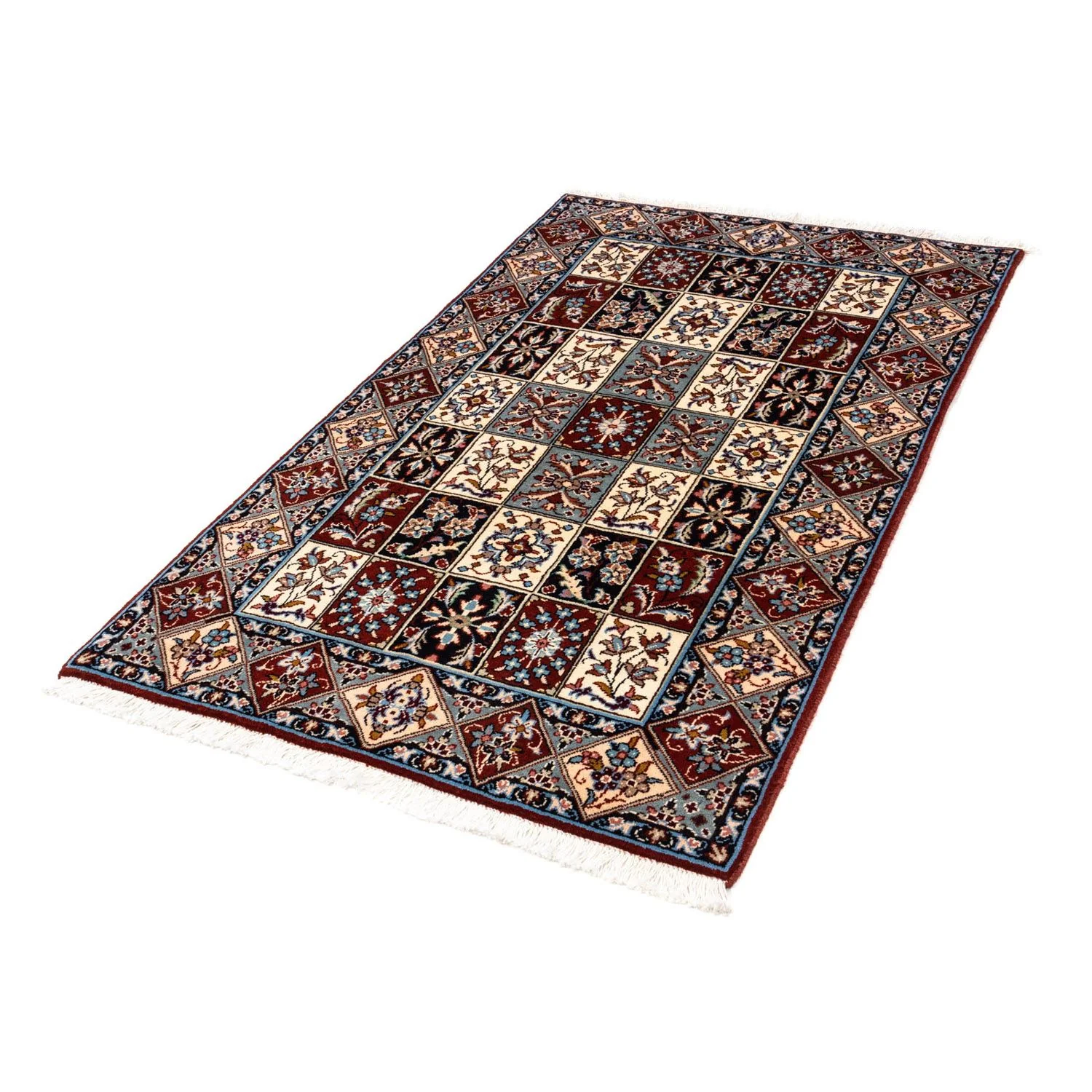 Perserteppich - Keshan 157 x 95 cm - dunkelrot - Image 5