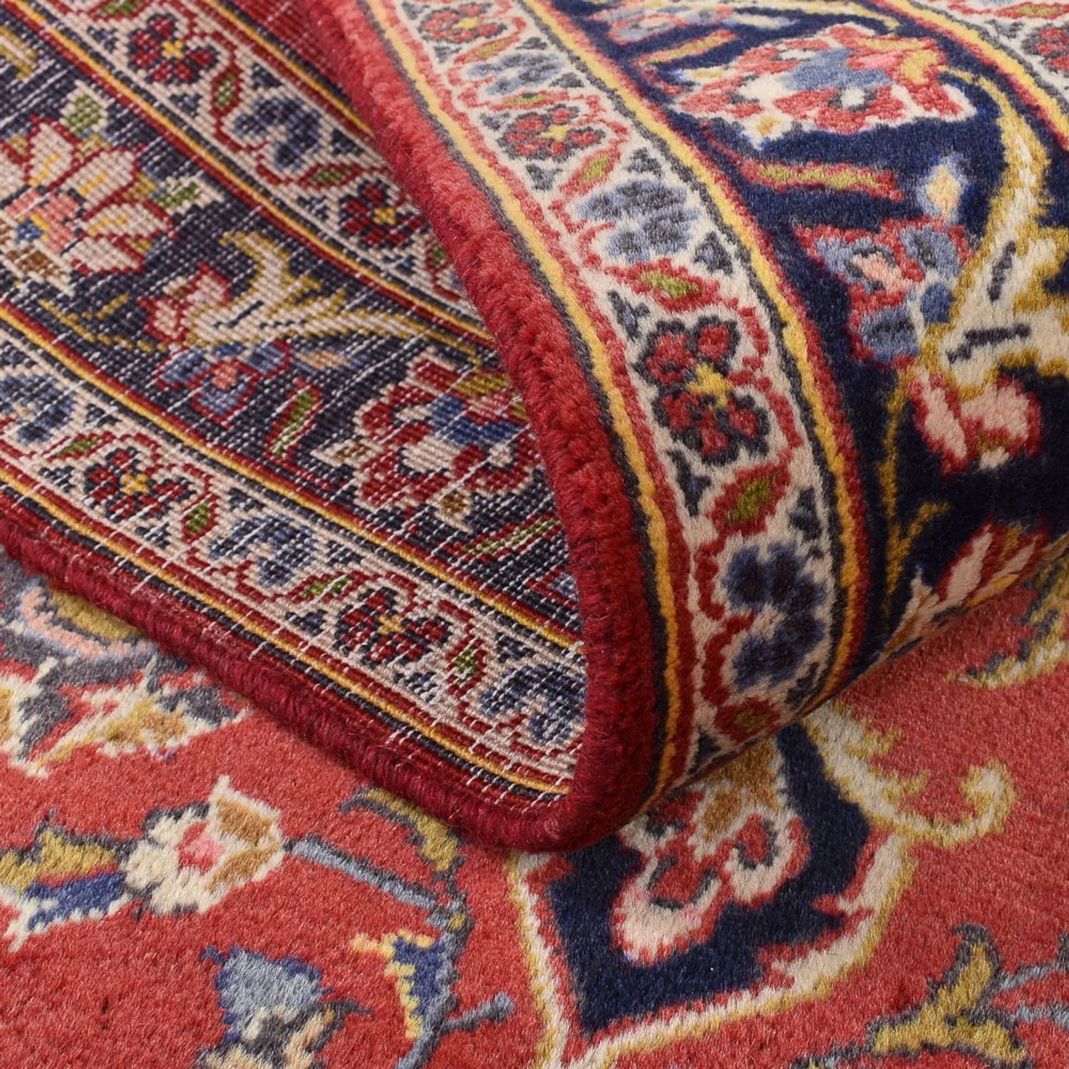 Perserteppich - Keshan - 162 x 101 cm - rot - Image 4