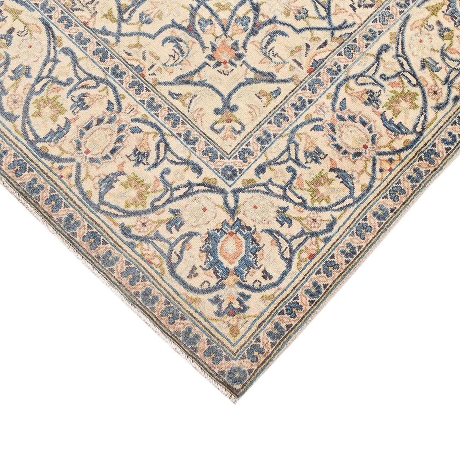 Perserteppich - Keshan - 203 x 135 cm - sand - Image 2