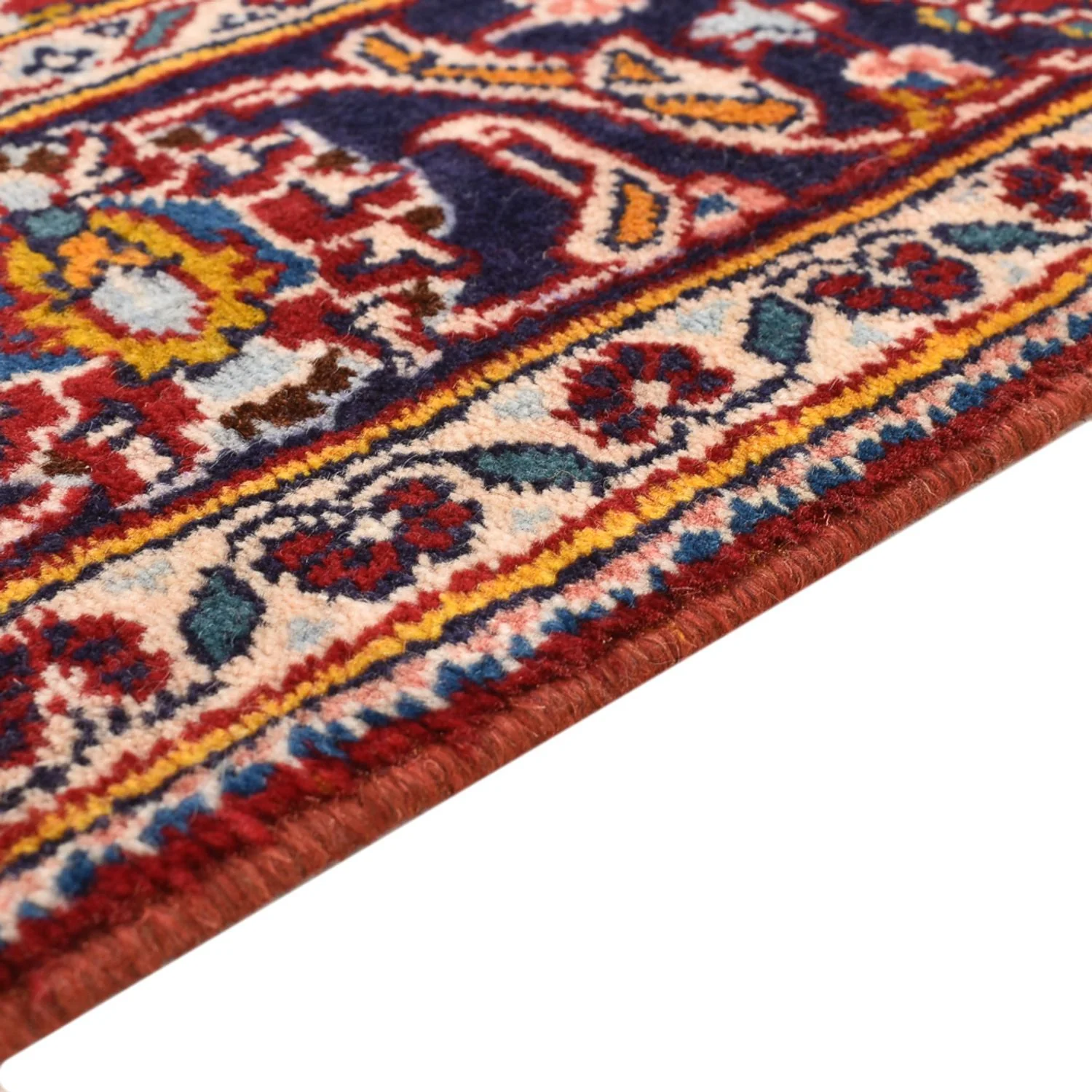 Perserteppich - Keshan - 205 x 124 cm - rot - Image 3