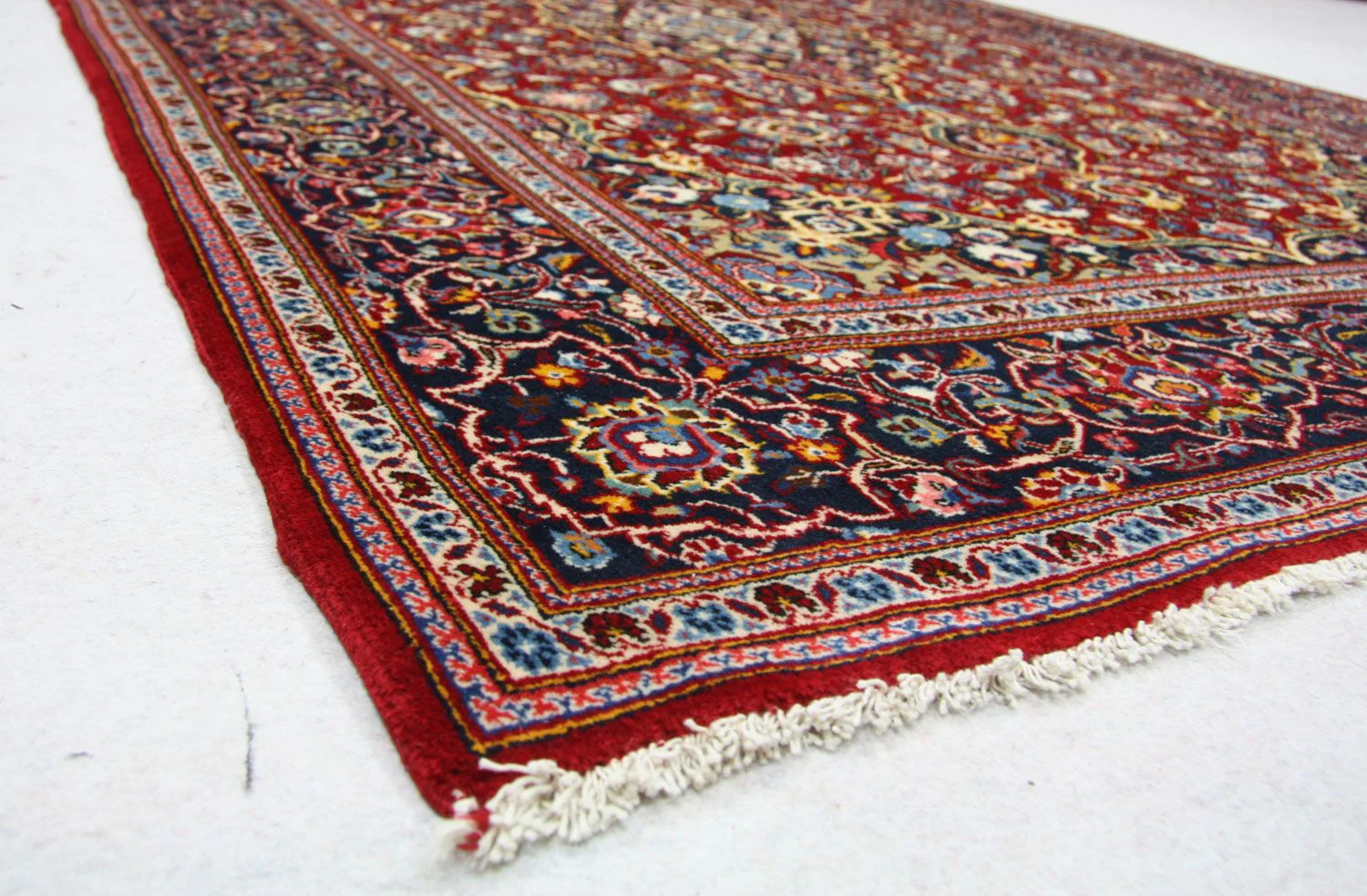 Perserteppich - Keshan 205 x 141 cm - rot - Image 2