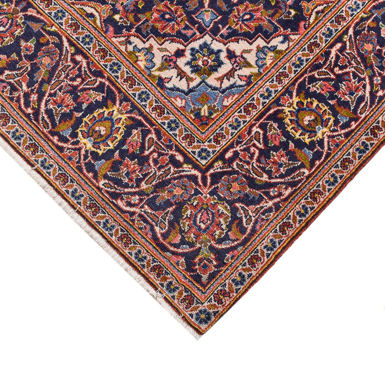Perserteppich - Keshan - 210 x 140 cm - hellrot - Image 2