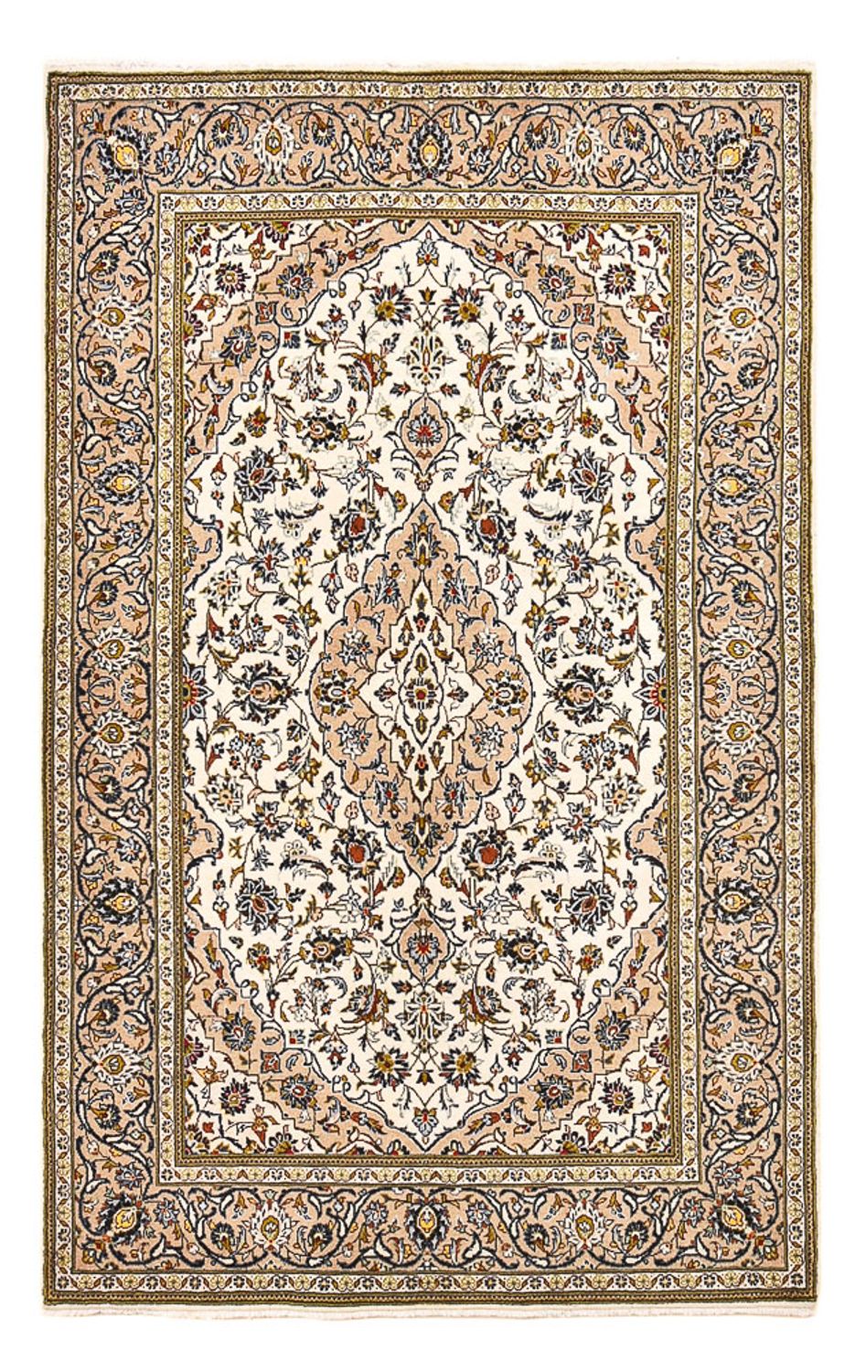 Perserteppich - Keshan - 212 x 135 cm - sand