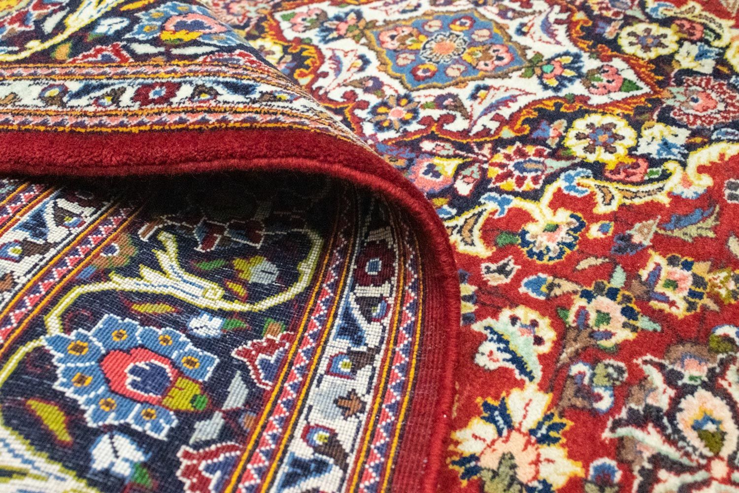 Perserteppich - Keshan 214 x 144 cm - rot - Image 4