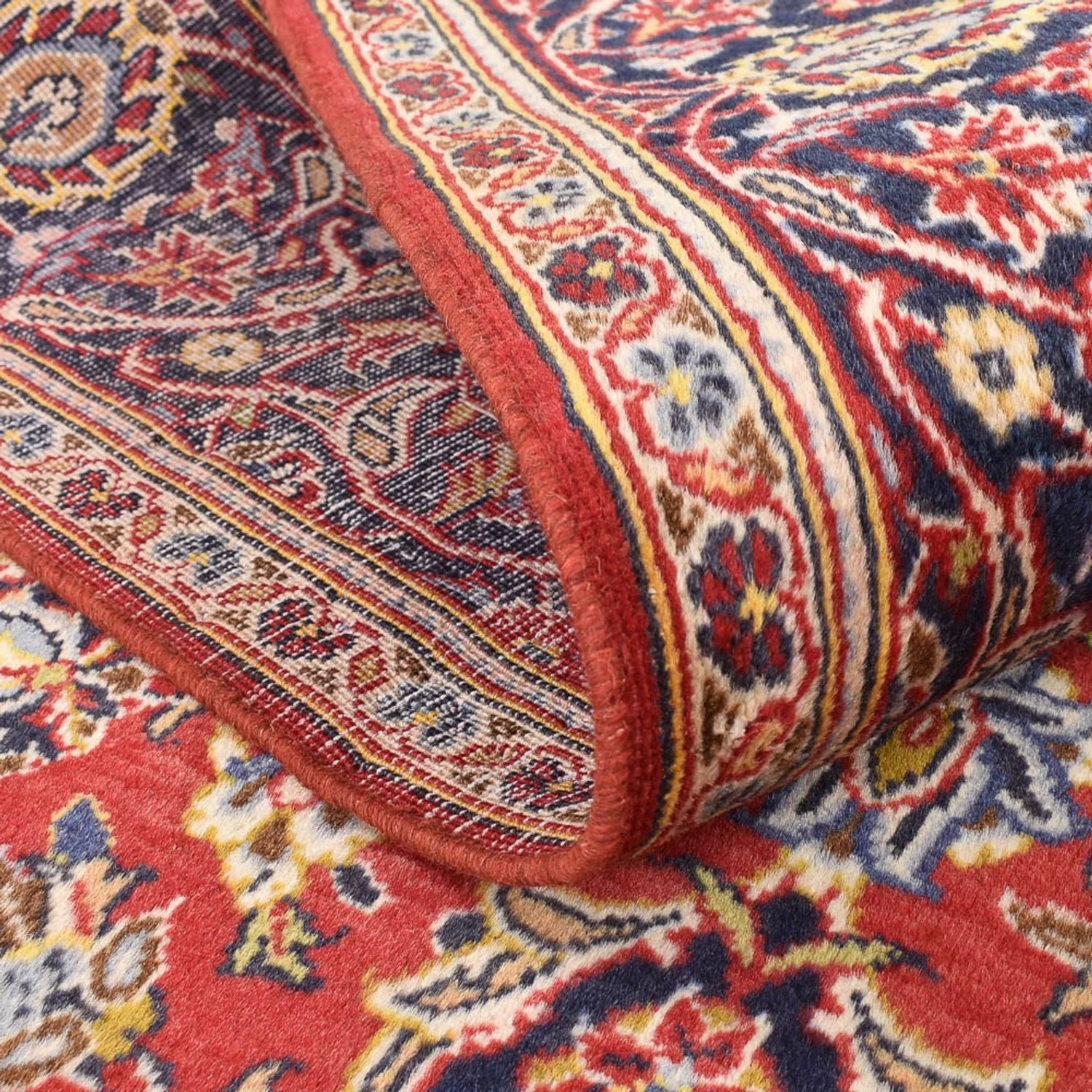 Perserteppich - Keshan - 216 x 138 cm - rot - Image 4