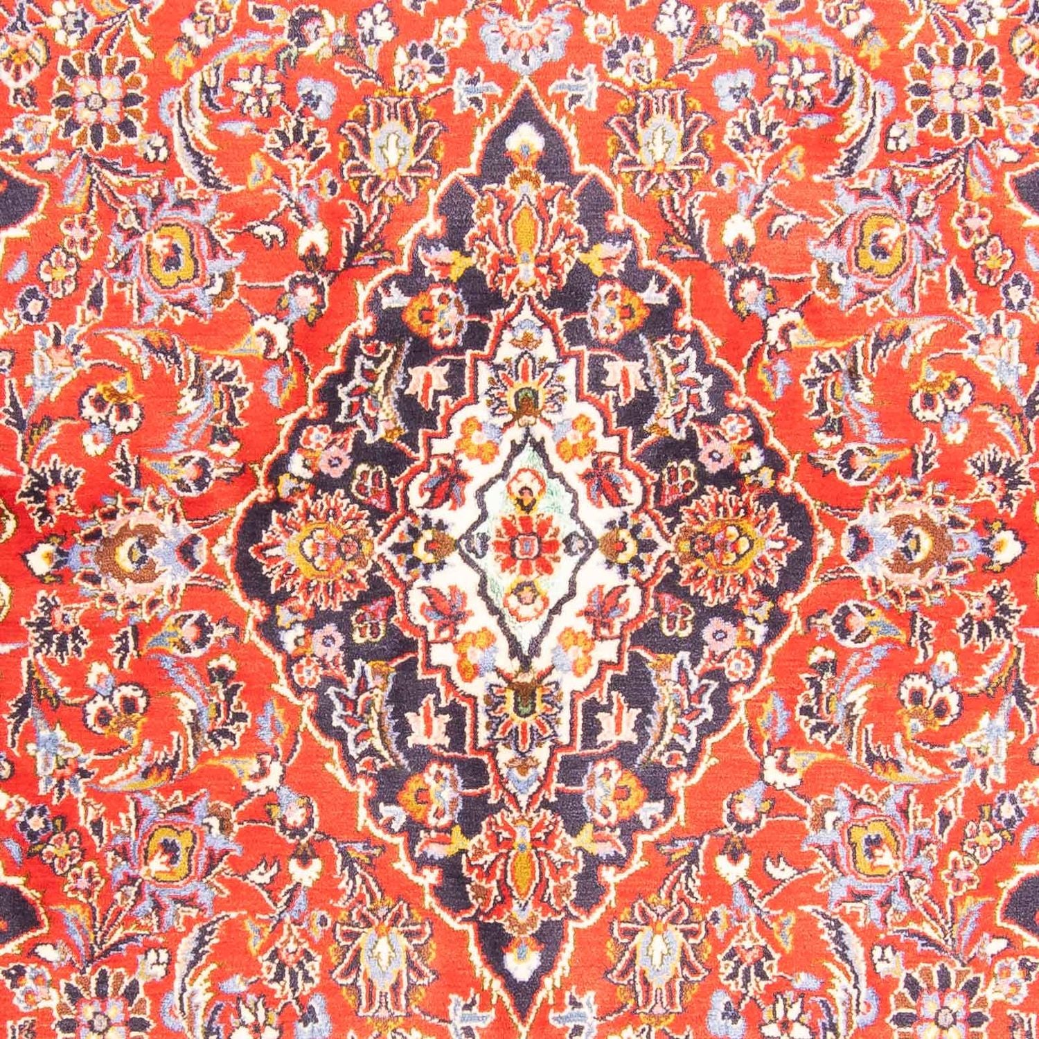 Perserteppich - Keshan 217 x 139 cm - hellrot - Image 2