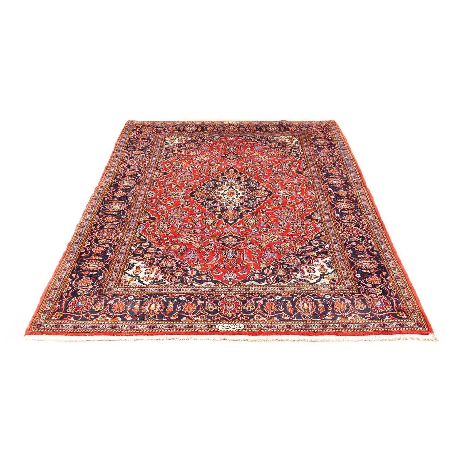 Perserteppich - Keshan 217 x 139 cm - hellrot - Image 5