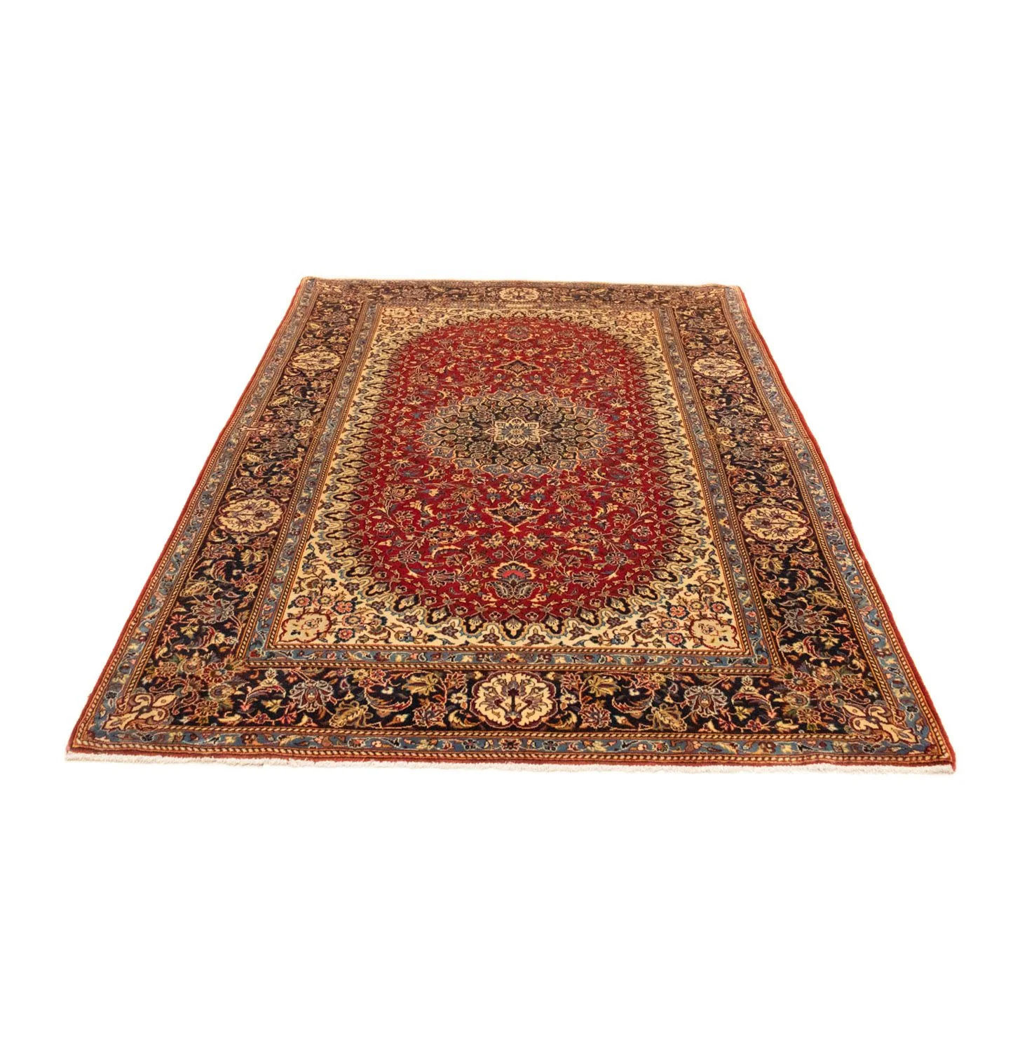 Perserteppich - Keshan 218 x 140 cm - rot - Image 5