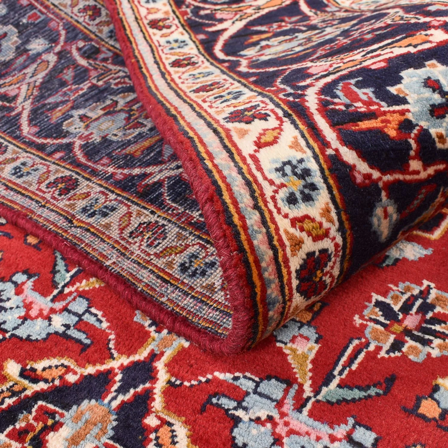 Perserteppich - Keshan - 235 x 148 cm - rot - Image 4