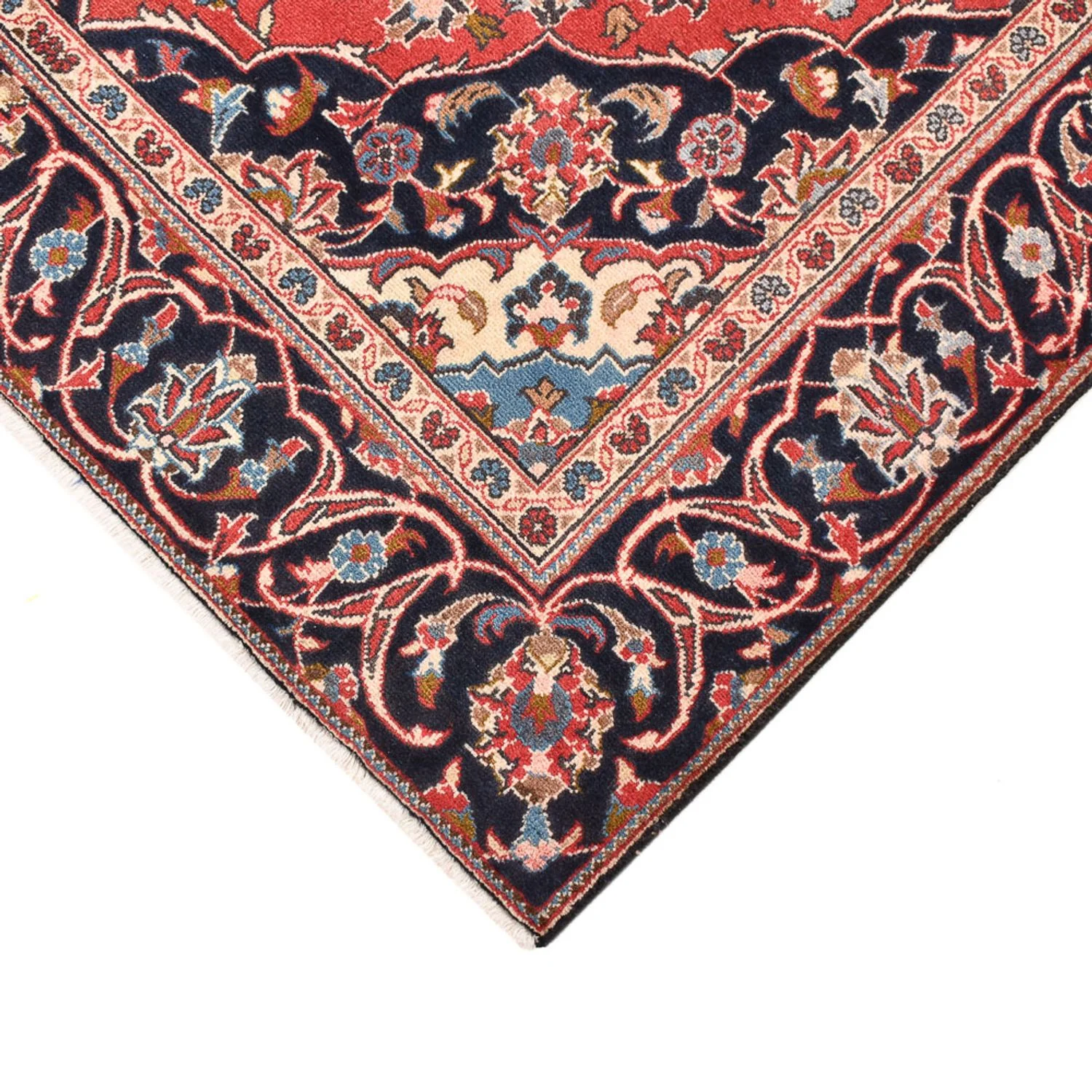 Perserteppich - Keshan - 253 x 134 cm - hellrot - Image 2
