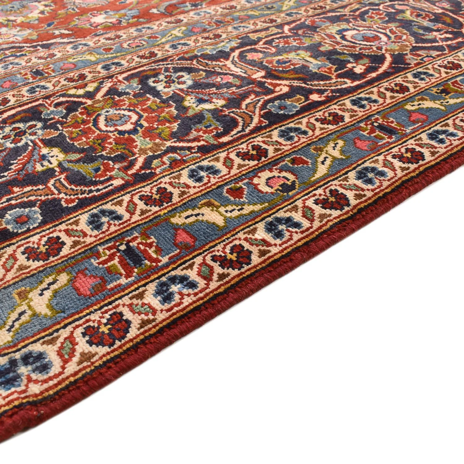 Perserteppich - Keshan - 253 x 225 cm - rot - Image 3
