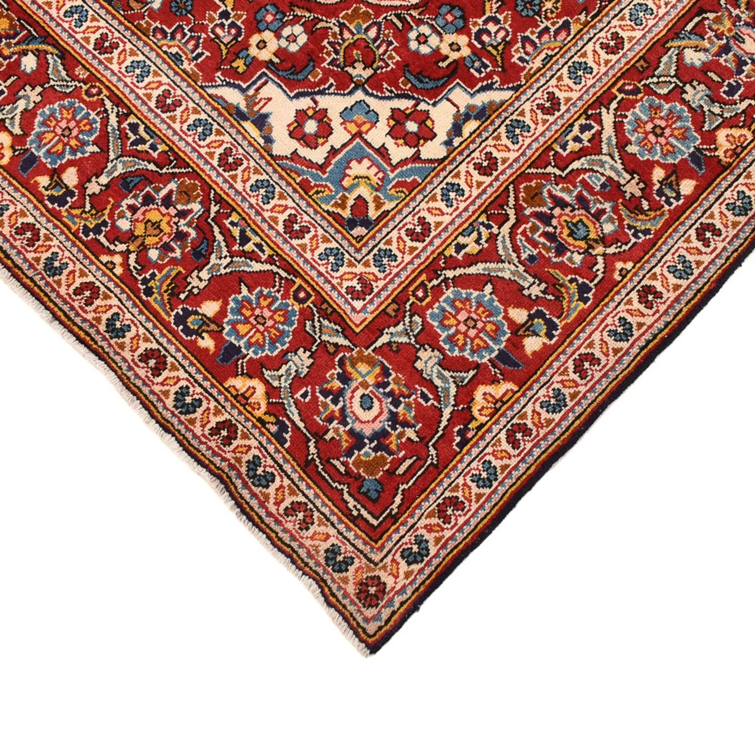 Perserteppich - Keshan - 255 x 146 cm - dunkelblau - Image 2