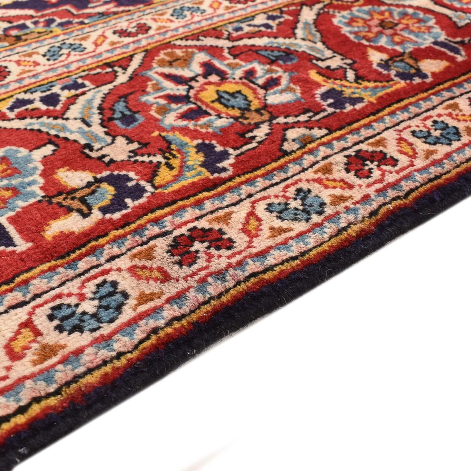 Perserteppich - Keshan - 255 x 146 cm - dunkelblau - Image 3