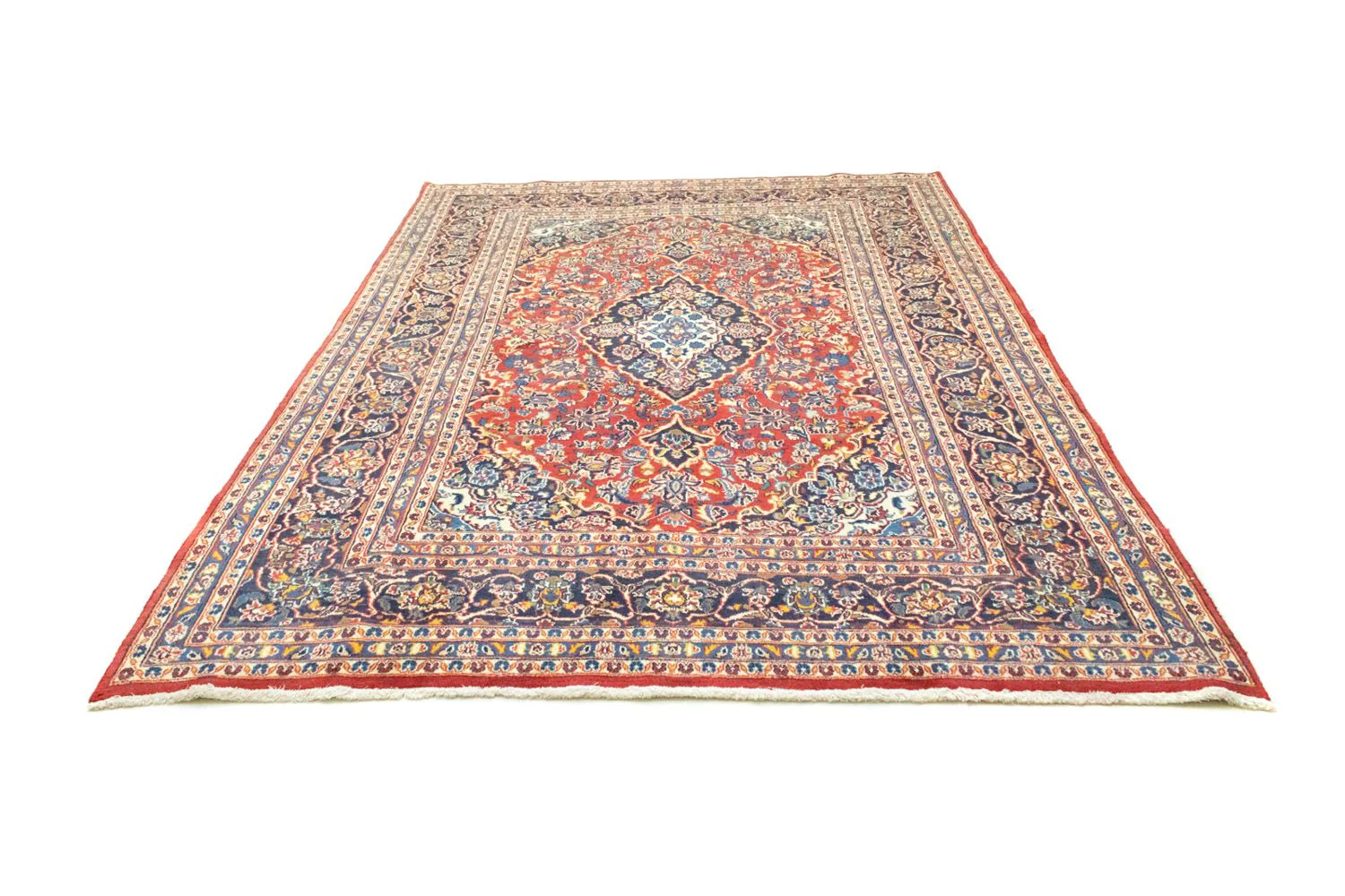 Perserteppich - Keshan 284 x 198 cm - orange - Image 5