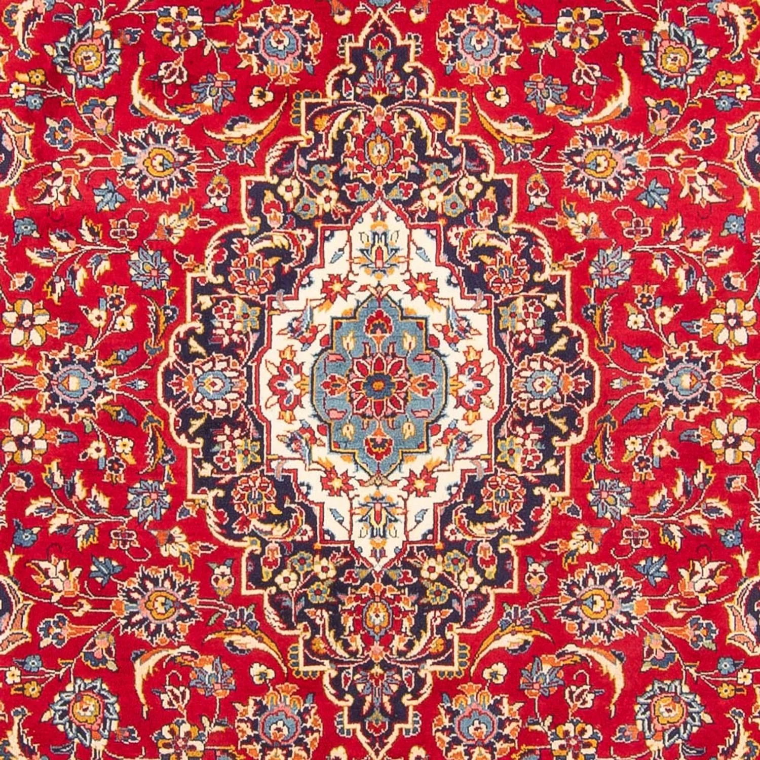 Perserteppich - Keshan - 284 x 202 cm - rot - Image 2