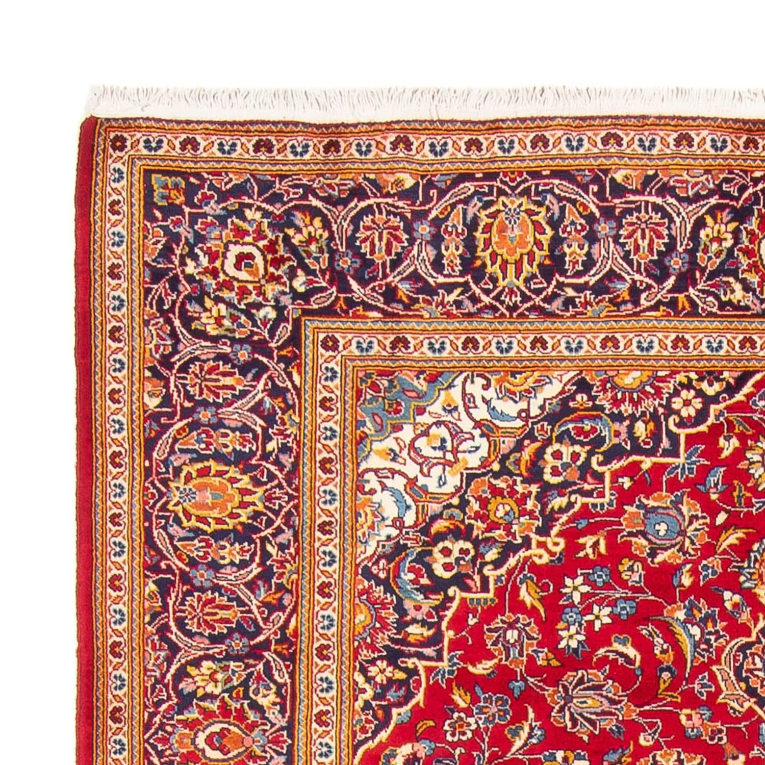 Perserteppich - Keshan - 284 x 202 cm - rot - Image 3