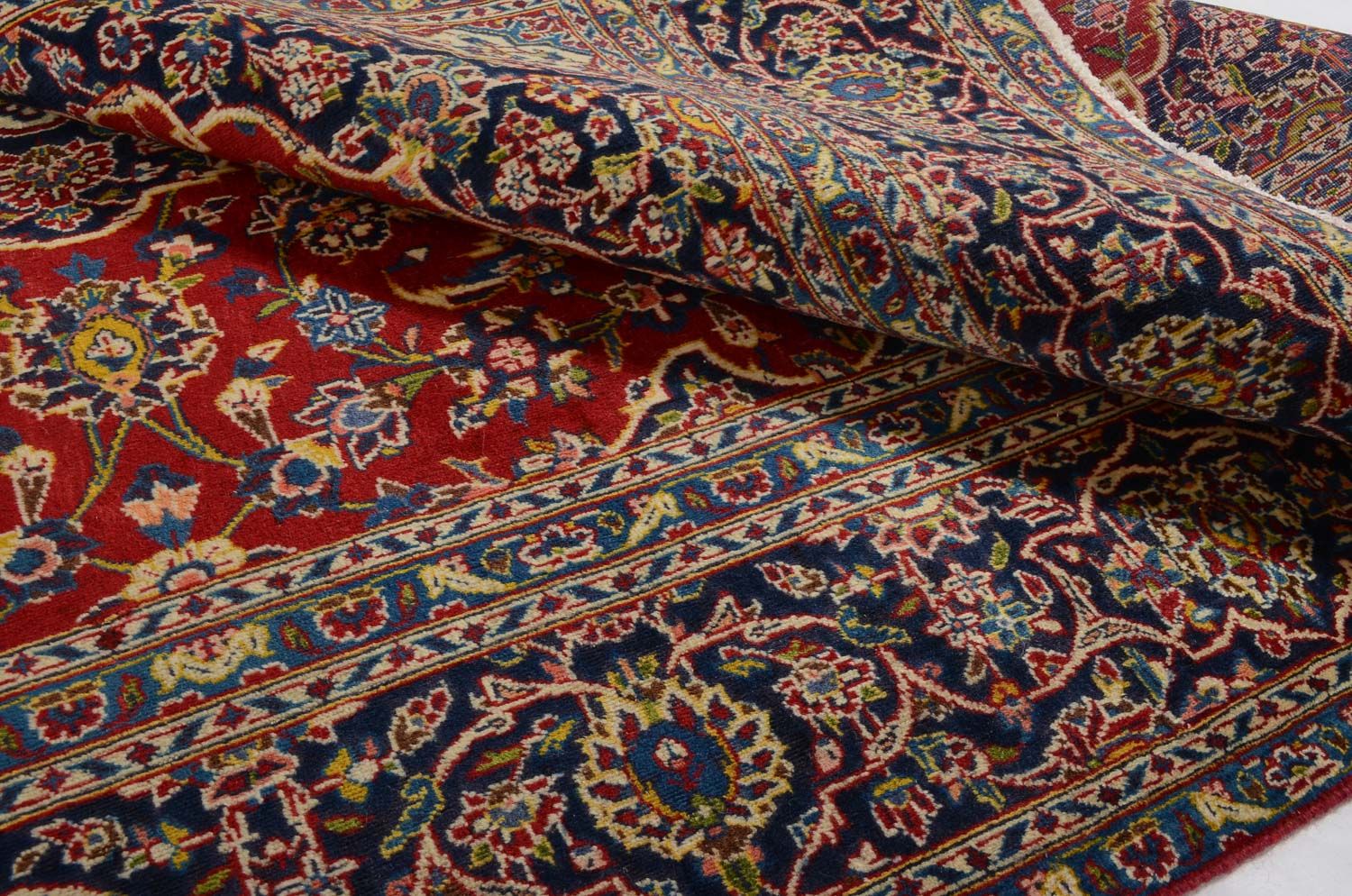 Perserteppich - Keshan 286 x 194 cm - rot - Image 4