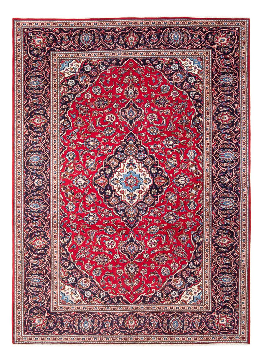Perserteppich - Keshan - 289 x 200 cm - rot