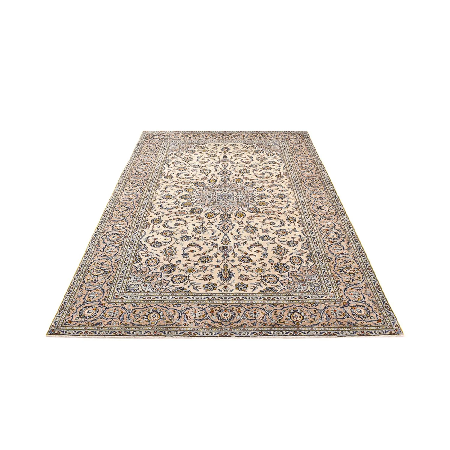 Perserteppich - Keshan - 290 x 190 cm - hellbeige - Image 5