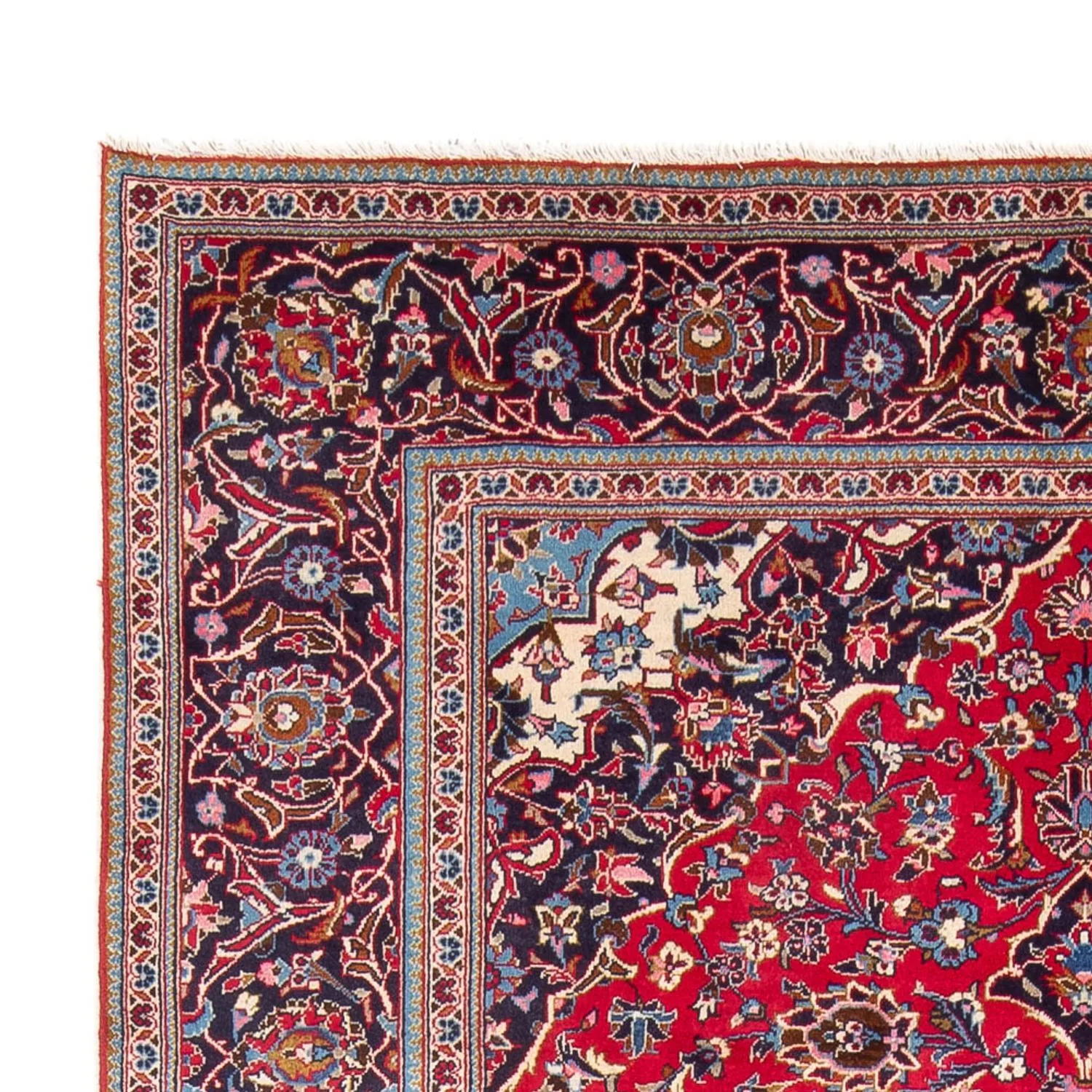 Perserteppich - Keshan - 290 x 194 cm - rot - Image 3