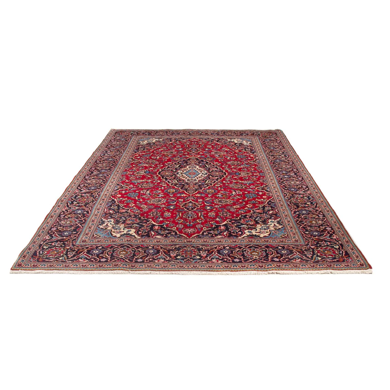 Perserteppich - Keshan - 290 x 194 cm - rot - Image 5