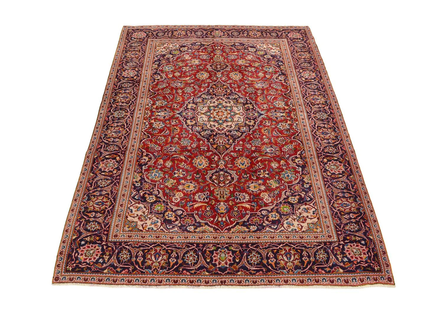 Perserteppich - Keshan 290 x 195 cm - rot - Image 5