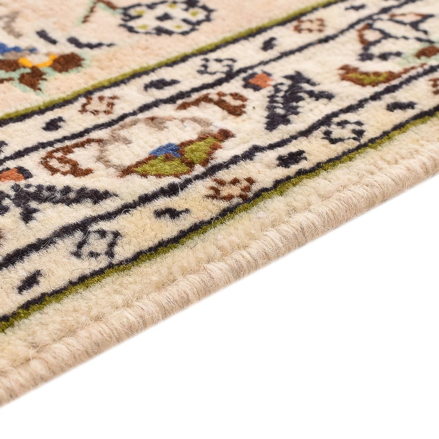 Perserteppich - Keshan - 290 x 197 cm - dunkelbeige - Image 3