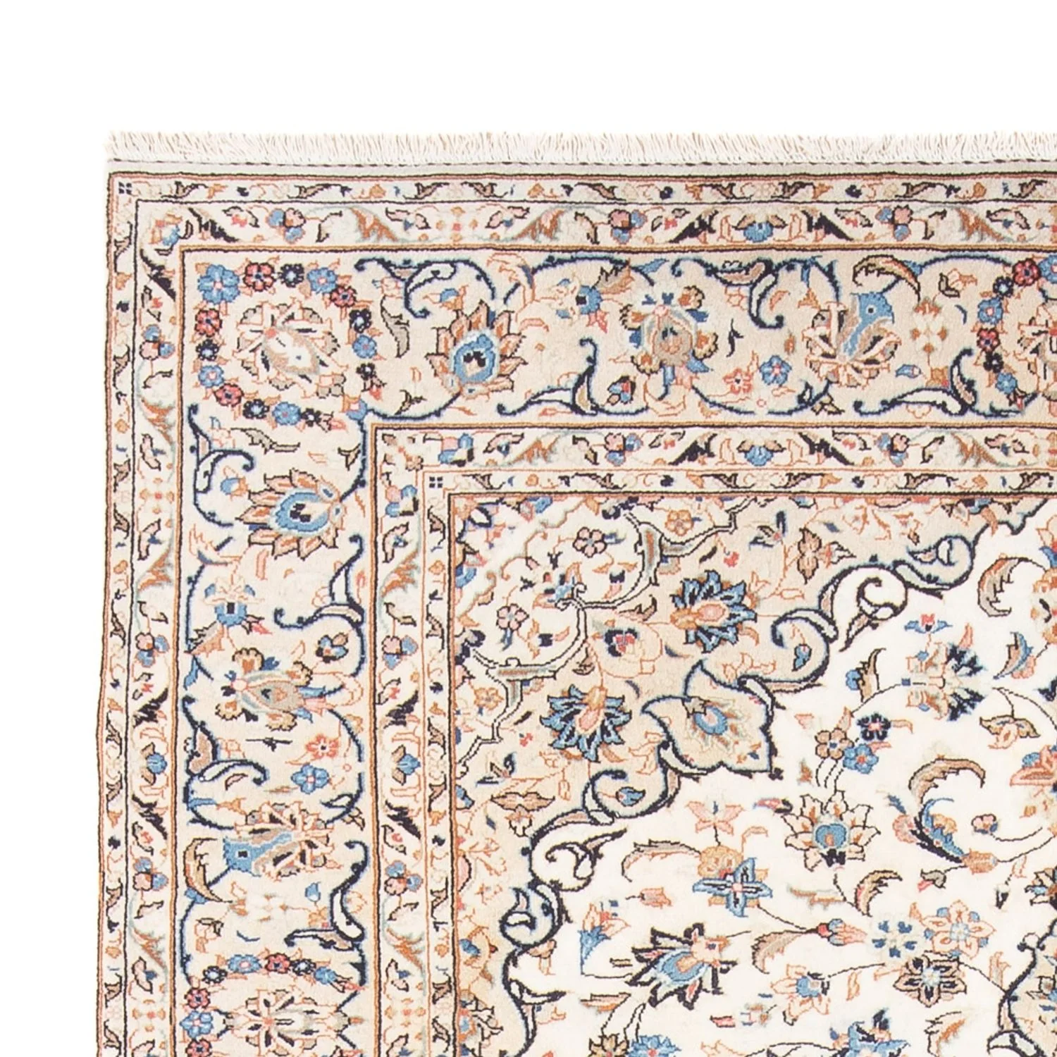 Perserteppich - Keshan - 293 x 195 cm - creme - Image 3