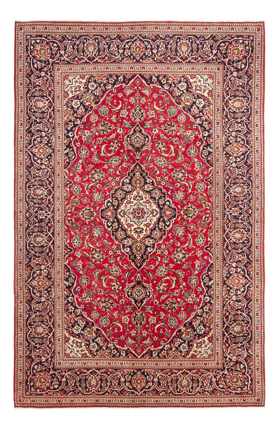 Perserteppich - Keshan - 293 x 200 cm - rot