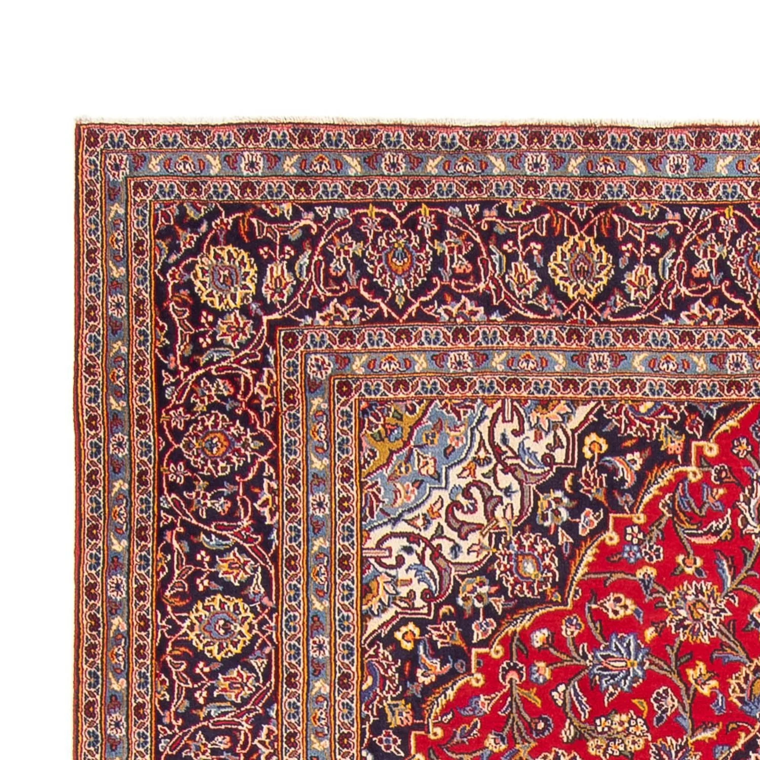 Perserteppich - Keshan - 293 x 200 cm - rot - Image 3