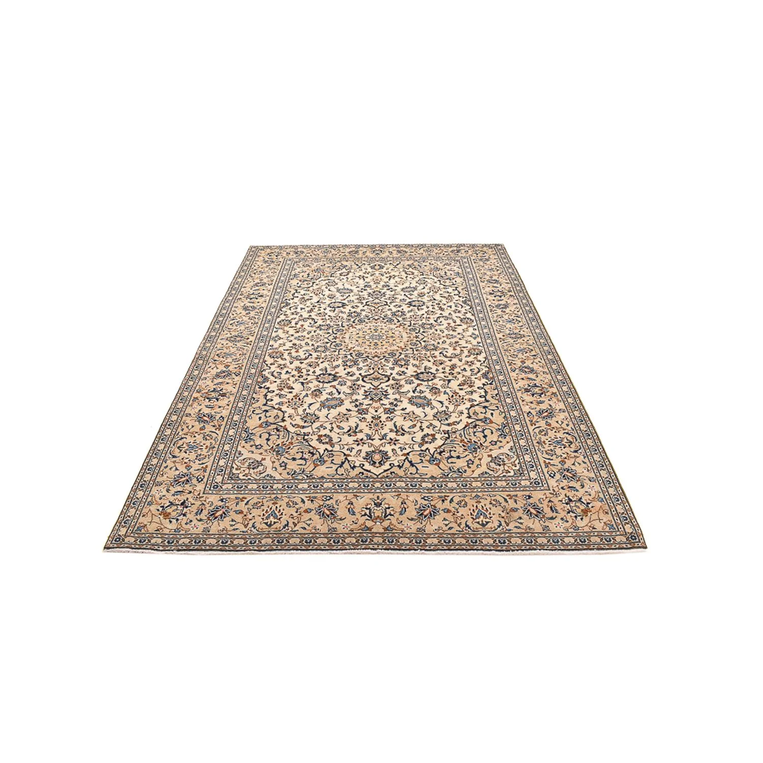Perserteppich - Keshan - 293 x 201 cm - hellbeige - Image 5