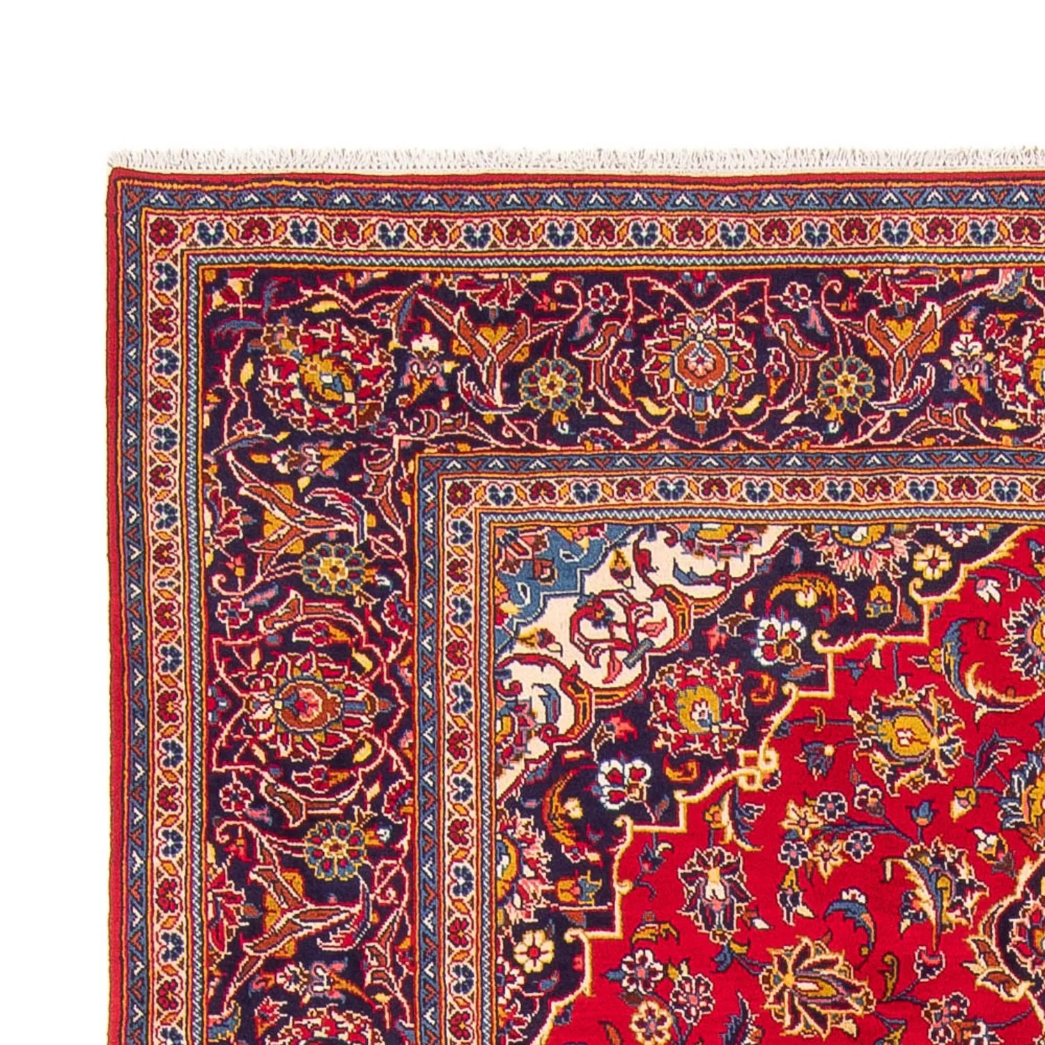 Perserteppich - Keshan - 294 x 194 cm - rot - Image 3