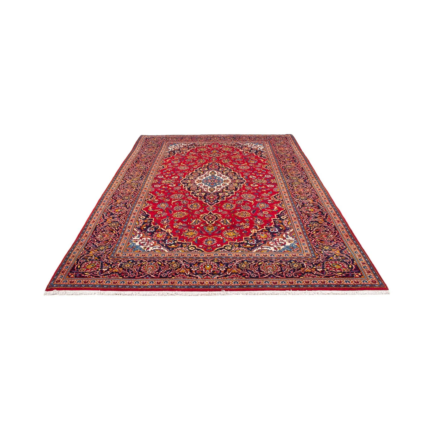Perserteppich - Keshan - 294 x 194 cm - rot - Image 5