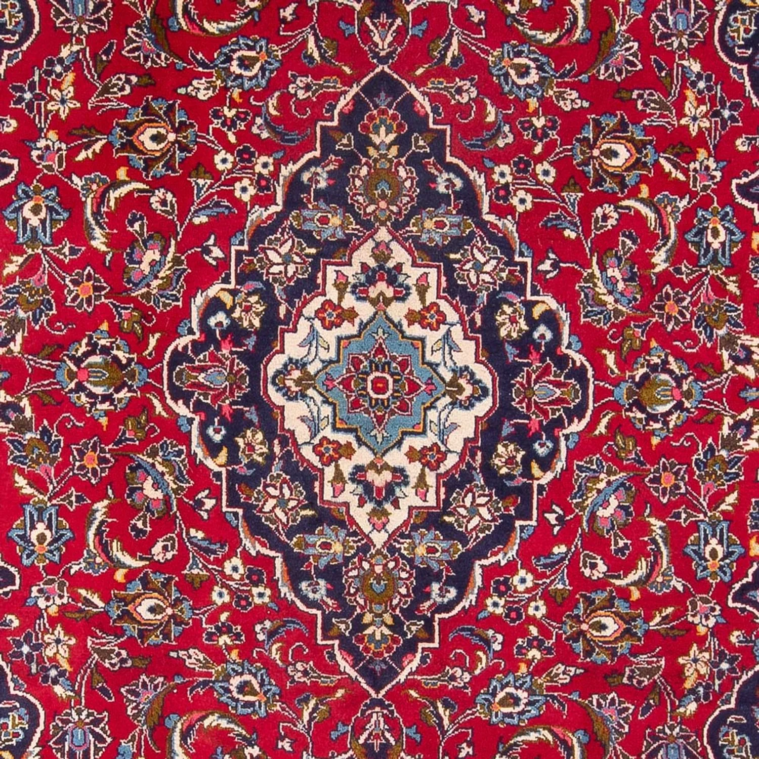 Perserteppich - Keshan - 295 x 195 cm - rot - Image 2