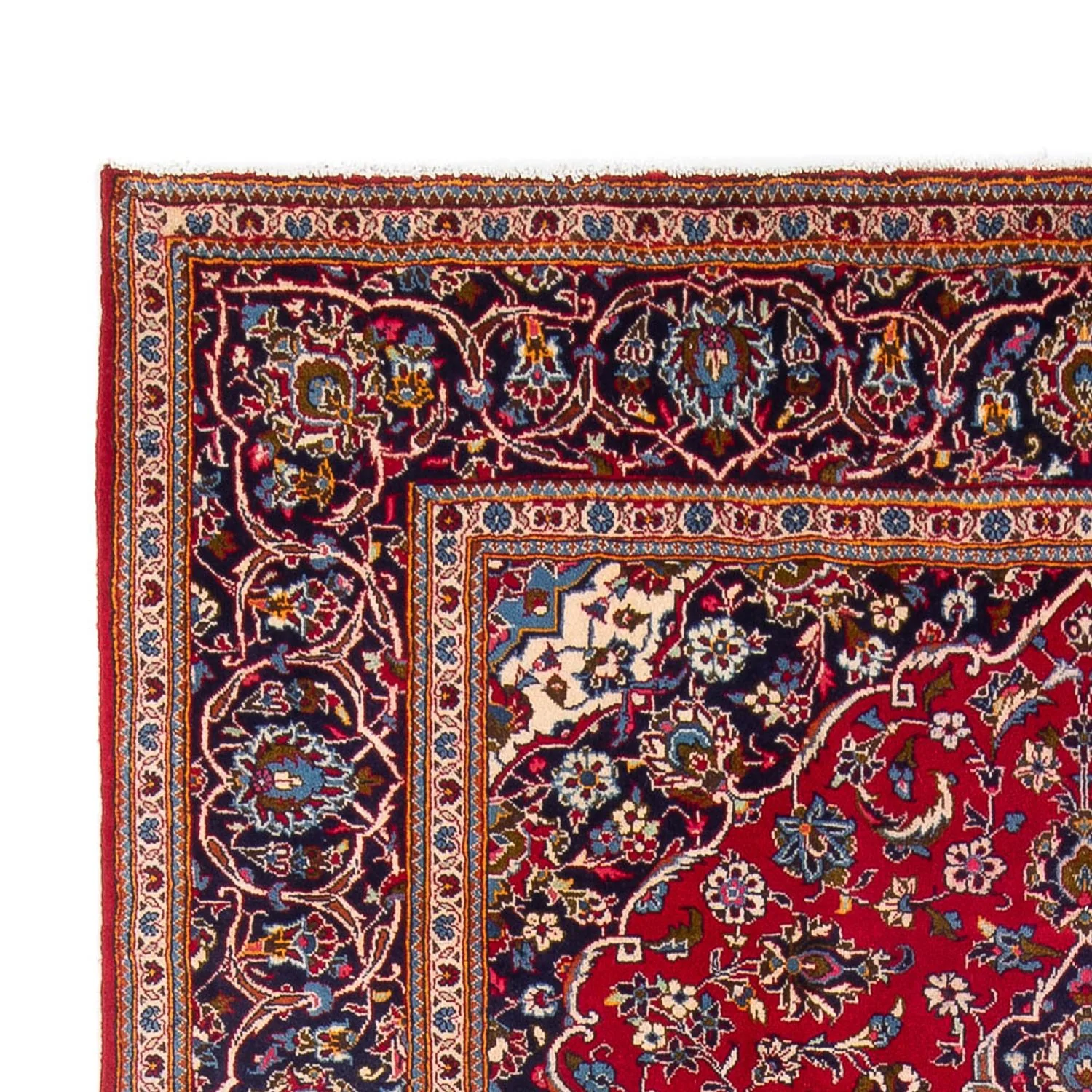 Perserteppich - Keshan - 295 x 195 cm - rot - Image 3