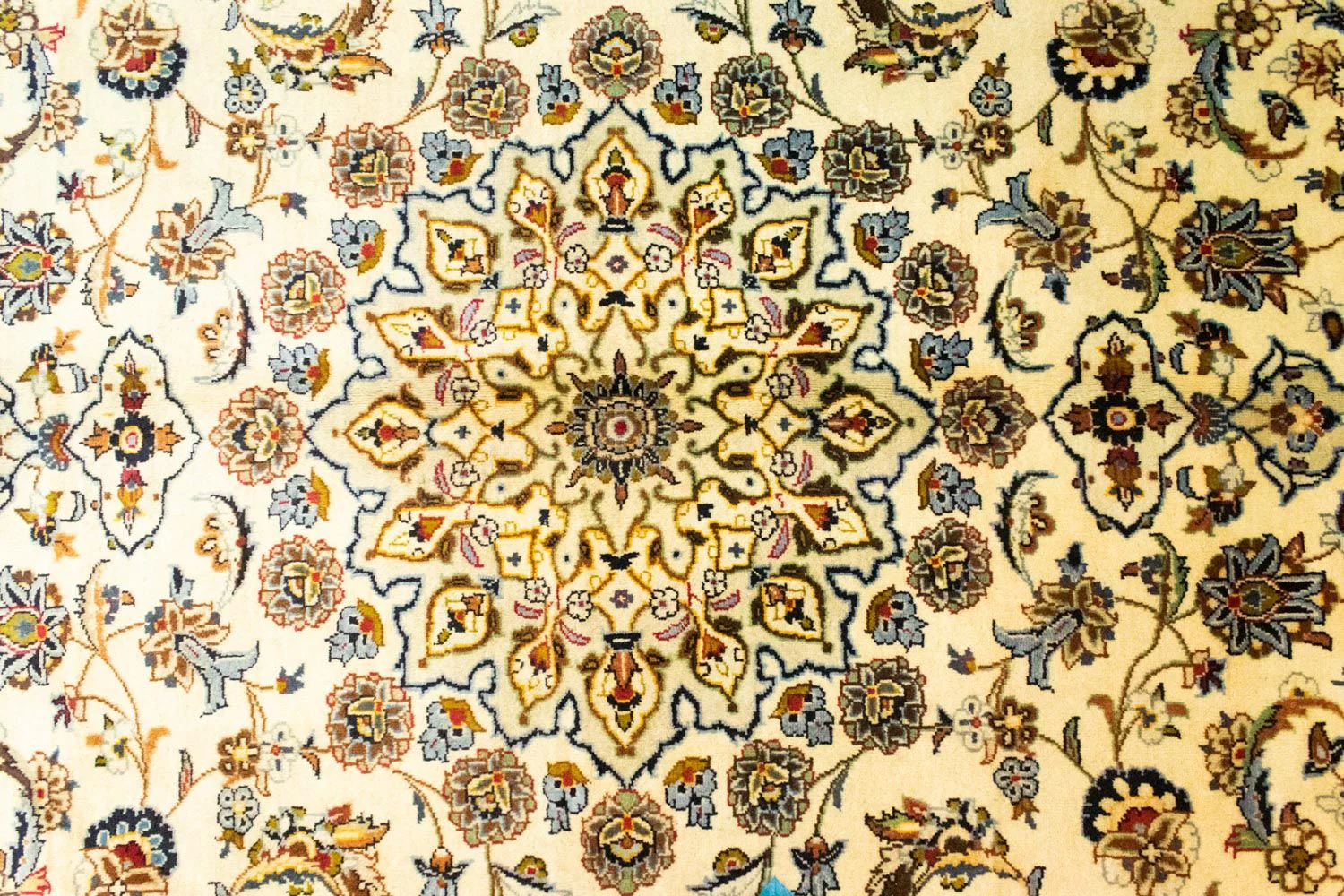 Perserteppich - Keshan 295 x 195 cm - beige - Image 2