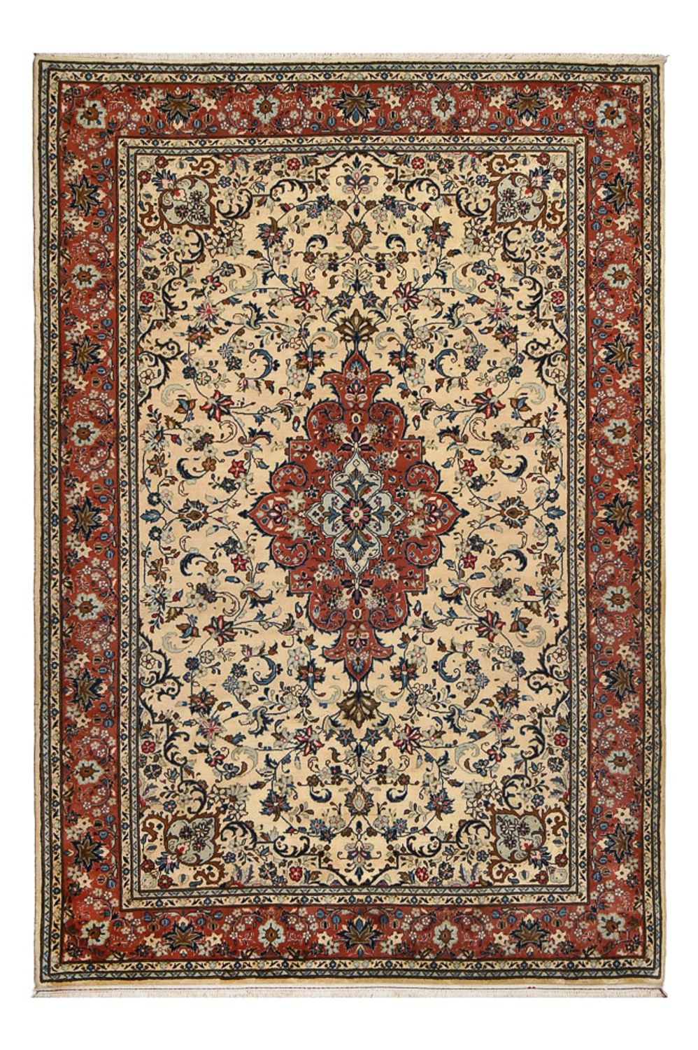 Keshan Teppich 296x201cm - Perserteppich