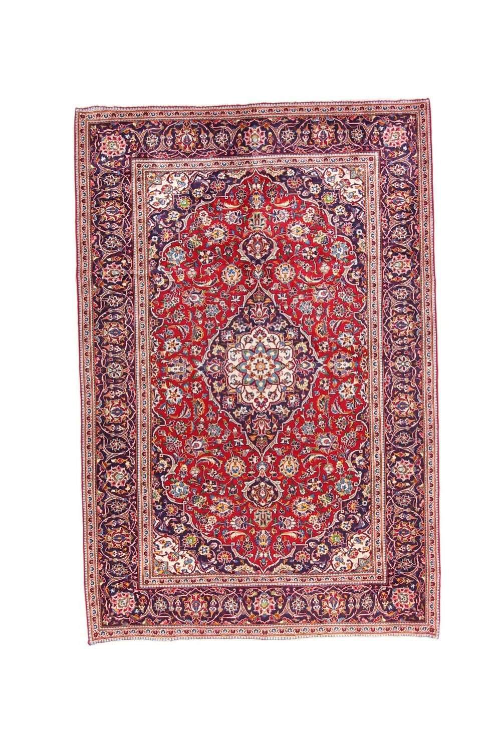 Perserteppich - Keshan 297 x 200 cm - rot