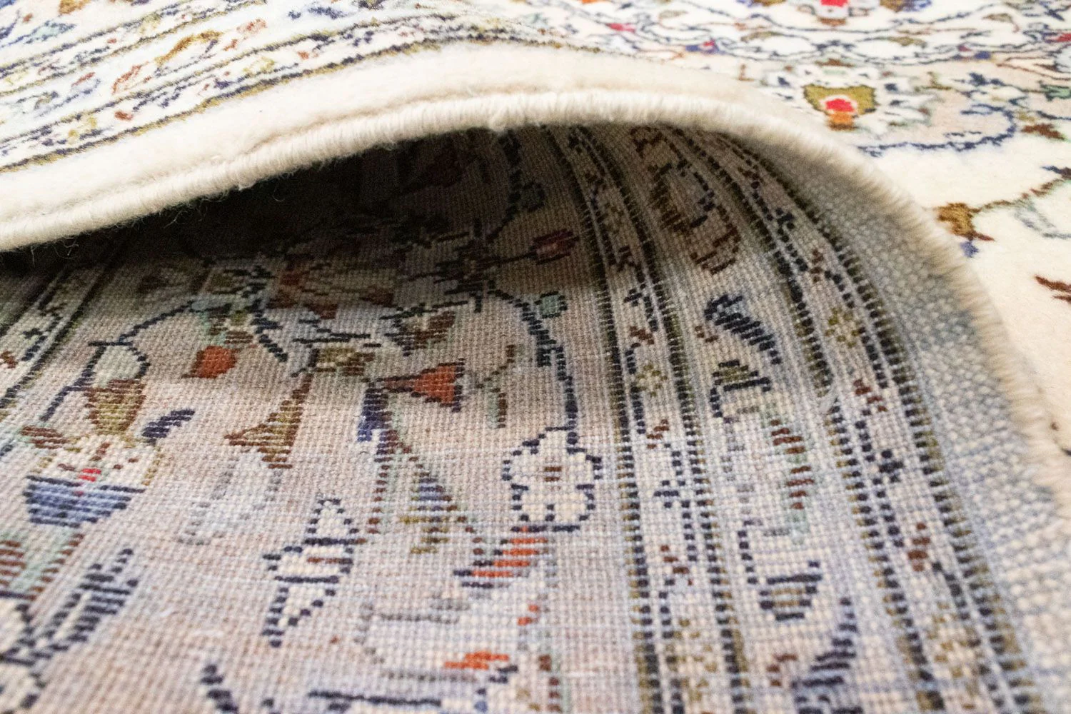 Perserteppich - Keshan 298 x 194 cm - beige - Image 4