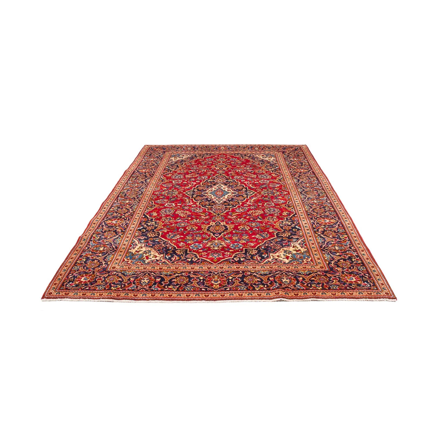 Perserteppich - Keshan - 298 x 198 cm - rot - Image 5