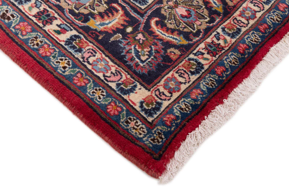 Perserteppich - Keshan - 300 x 195 cm - dunkelrot - Image 6