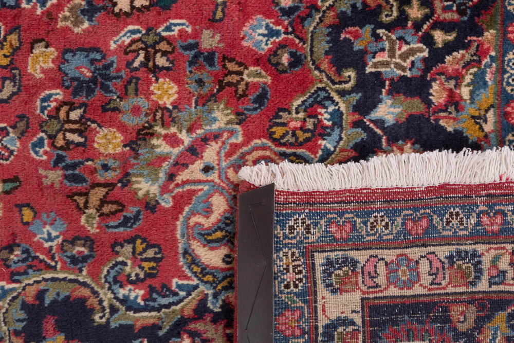Perserteppich - Keshan - 300 x 195 cm - dunkelrot - Image 7