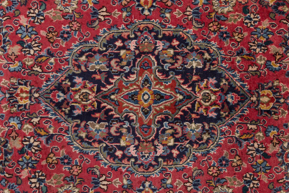 Perserteppich - Keshan - 300 x 195 cm - dunkelrot - Image 8