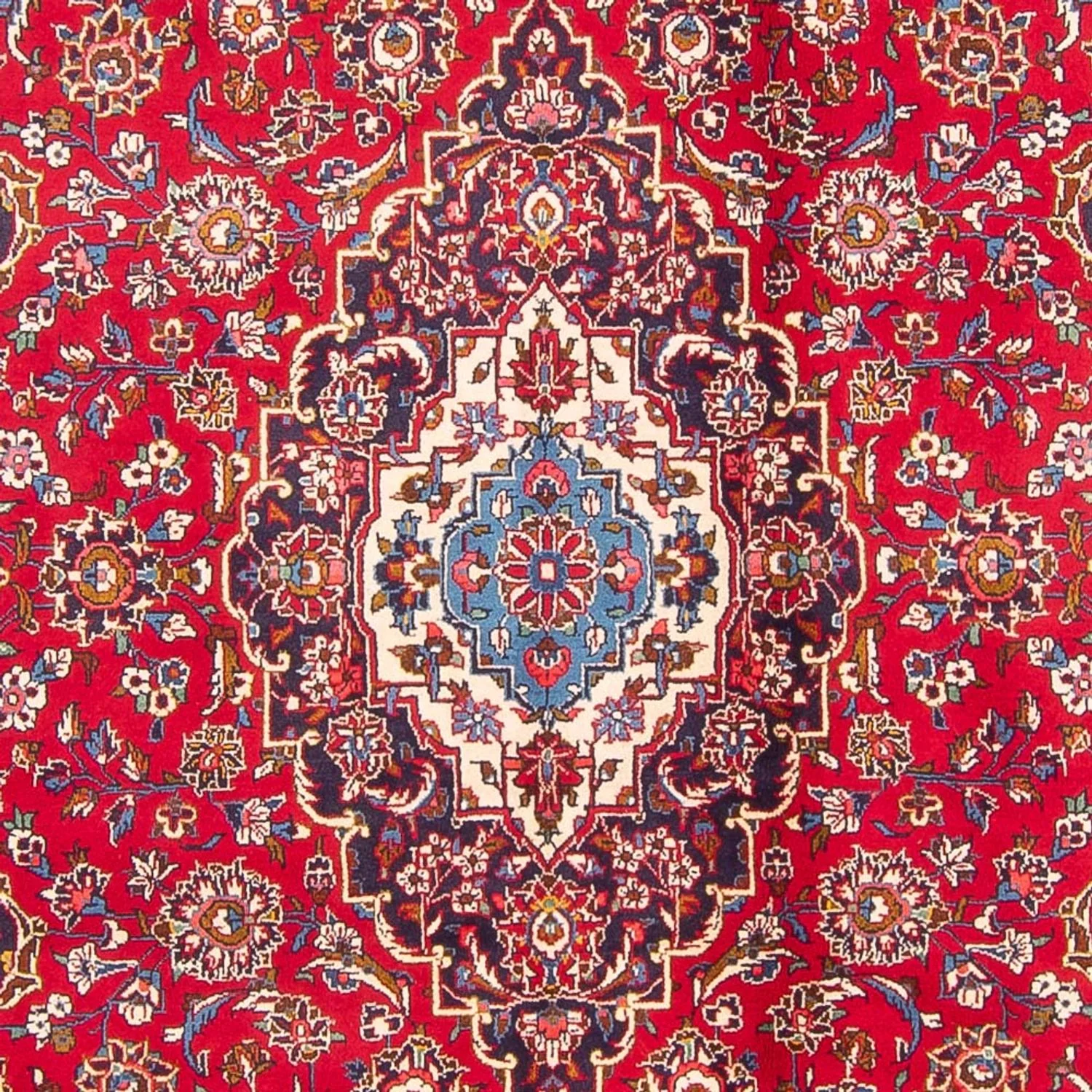 Perserteppich - Keshan - 300 x 197 cm - rot - Image 2