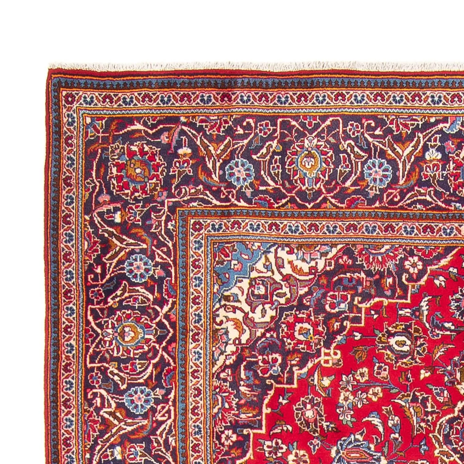 Perserteppich - Keshan - 300 x 197 cm - rot - Image 3