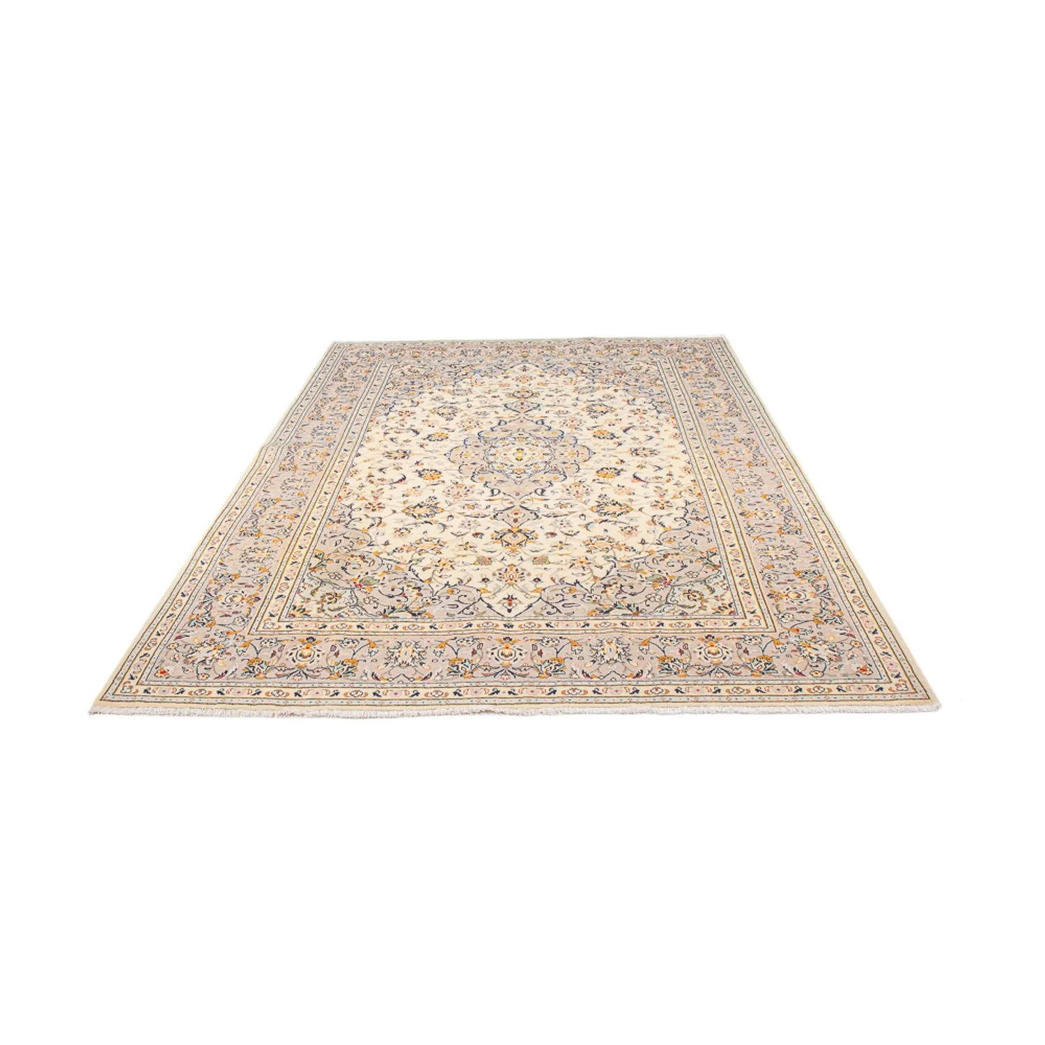 Perserteppich - Keshan - 300 x 200 cm - creme - Image 5
