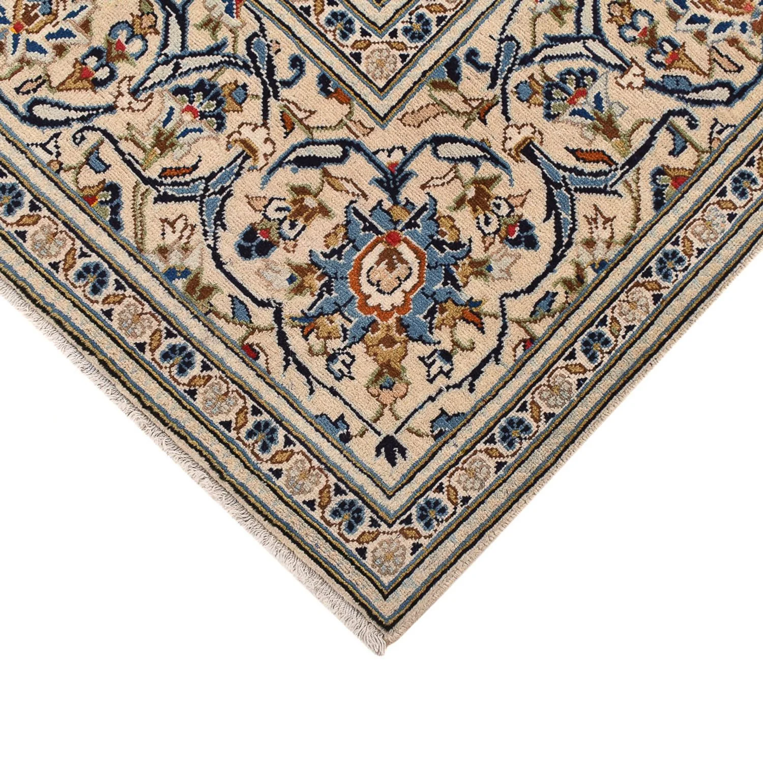 Perserteppich - Keshan - 300 x 200 cm - hellbeige - Image 2