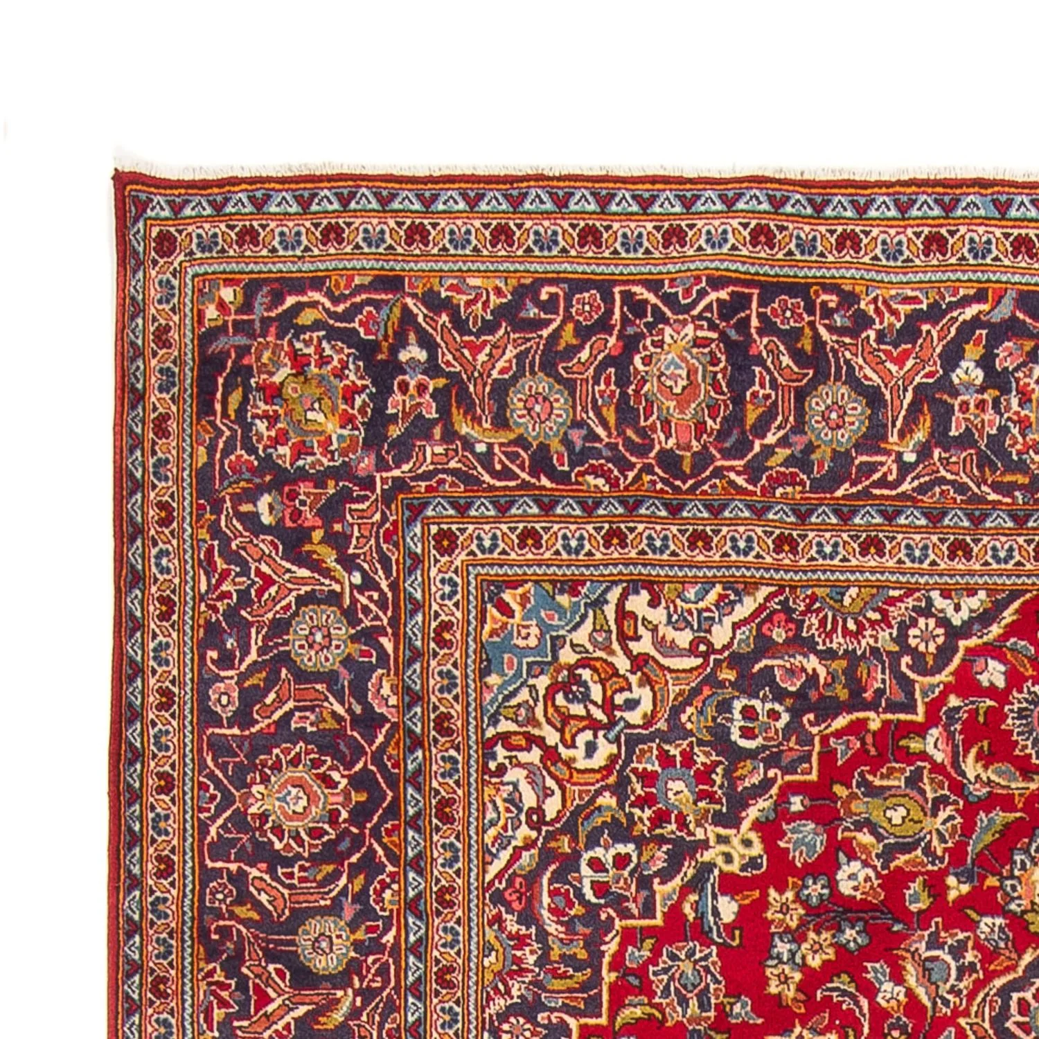 Perserteppich - Keshan - 300 x 200 cm - rot - Image 3